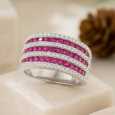 Ruby Prestige Row Channel Ring
