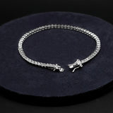 Classic Round Cut CZ Tennis Bracelet