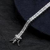 Princess Cut Square Stone Tennis Bracelet