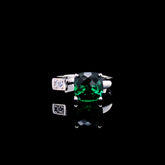 Monaco Mystic Emerald Ring