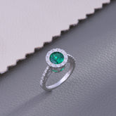 Nature’s Charm Halo Ring