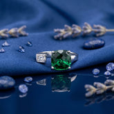 Monaco Mystic Emerald Ring