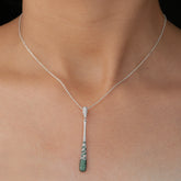 Emerald Teardrop Pendant
