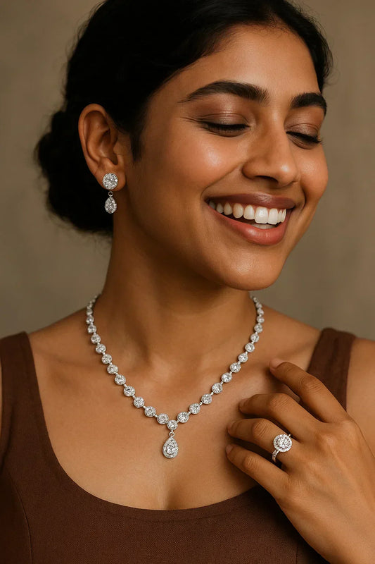 Minimalist Silver Jewelry for Summer Weddings