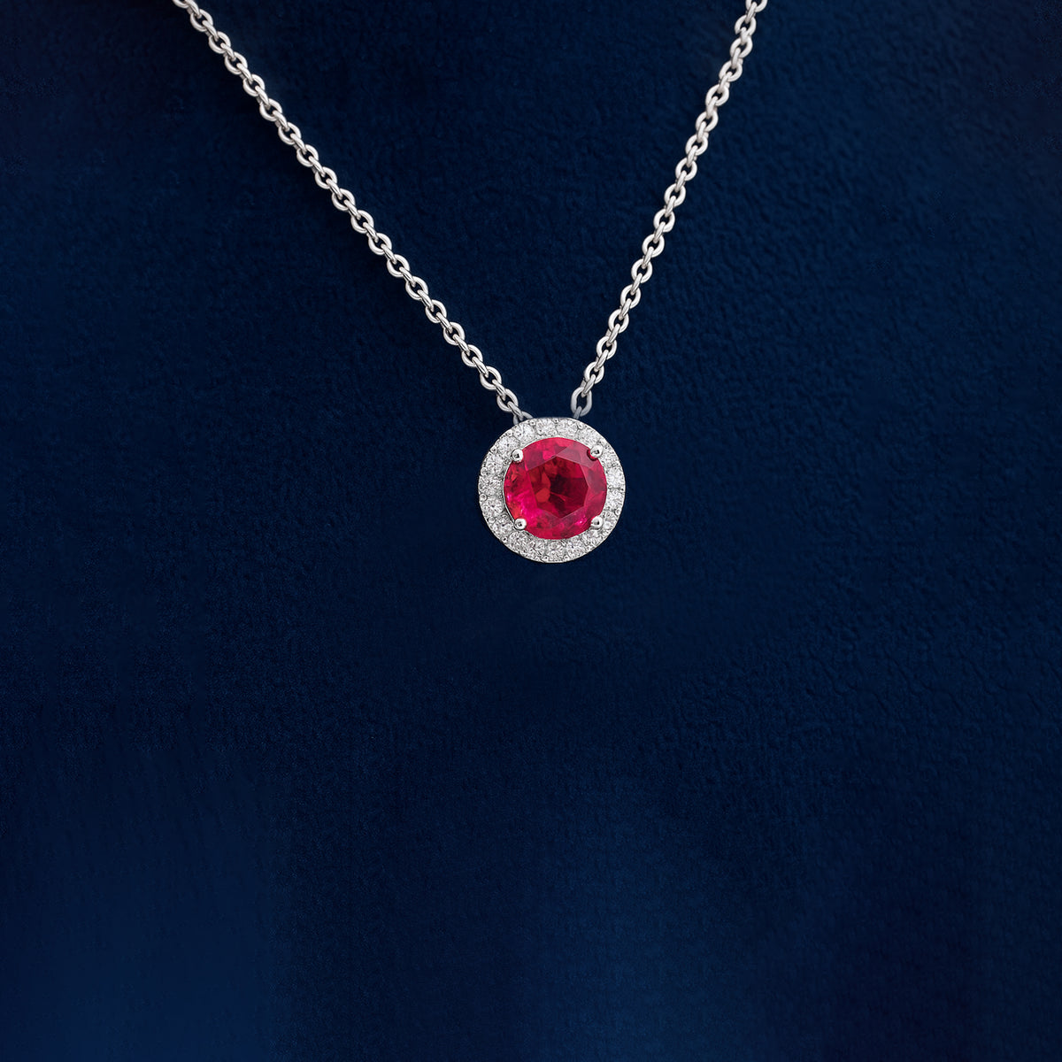 Ruby Radiance Pendant