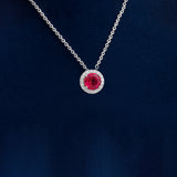 Ruby Radiance Pendant