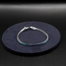 Blue Sapphire Gradient Tennis Bracelet