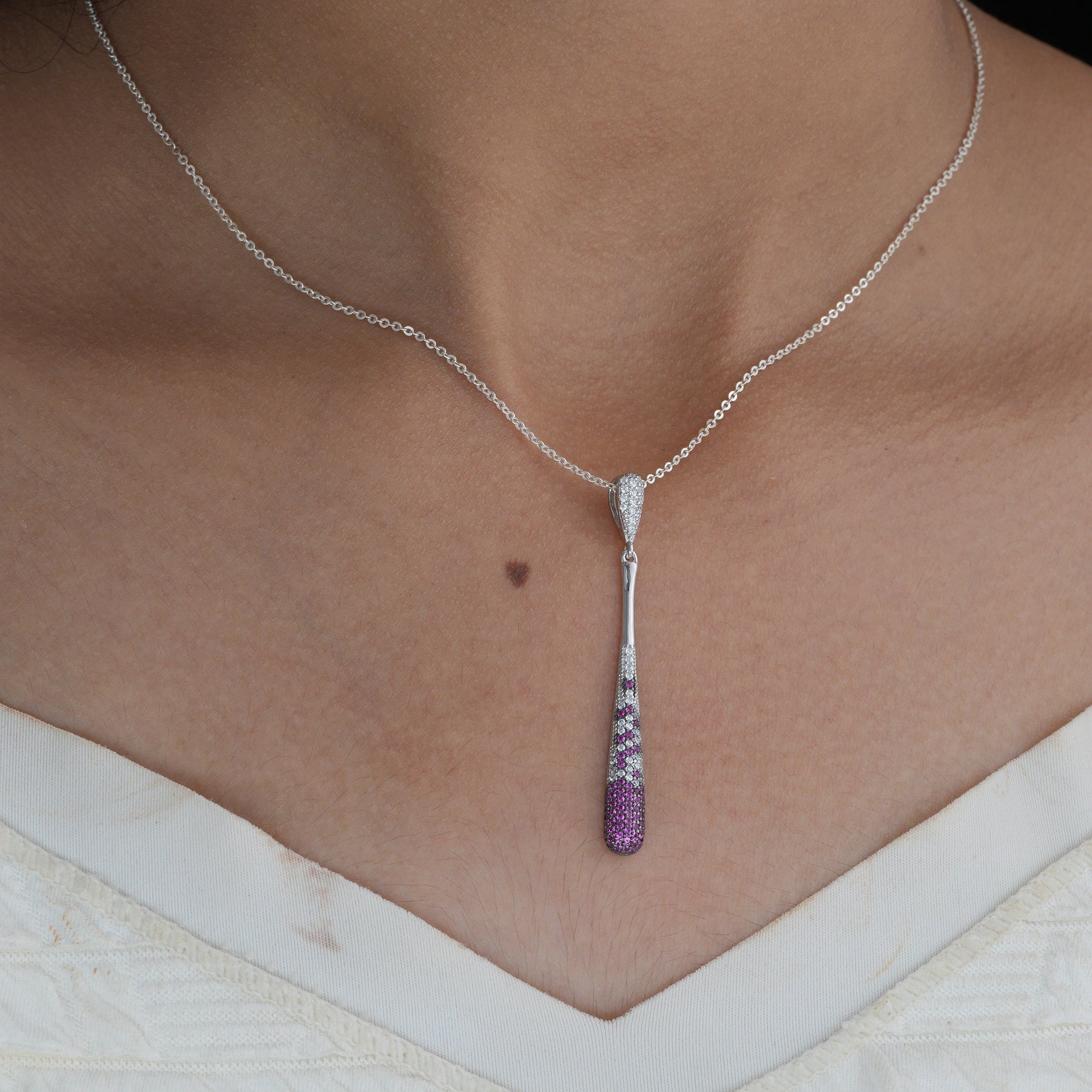 Ruby Teardrop Pendant