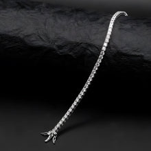 Round Cut White CZ Tennis Bracelet