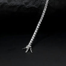 Round Cut White CZ Tennis Bracelet