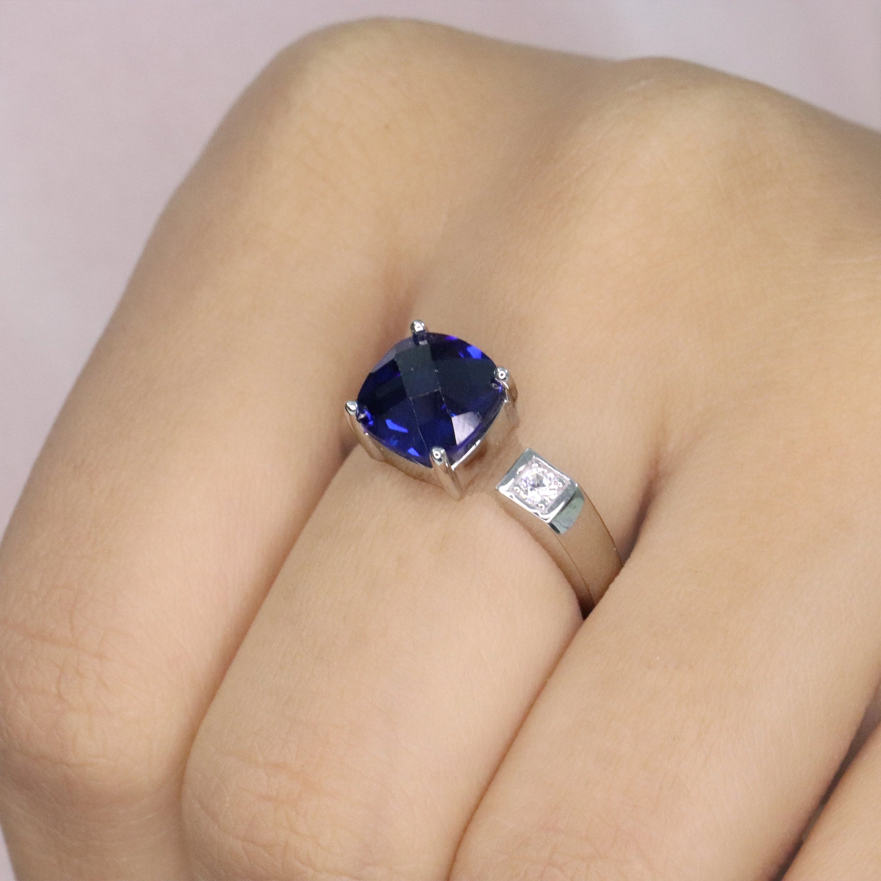 Monaco Mystic Sapphire Ring