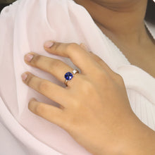 Monaco Mystic Sapphire Ring