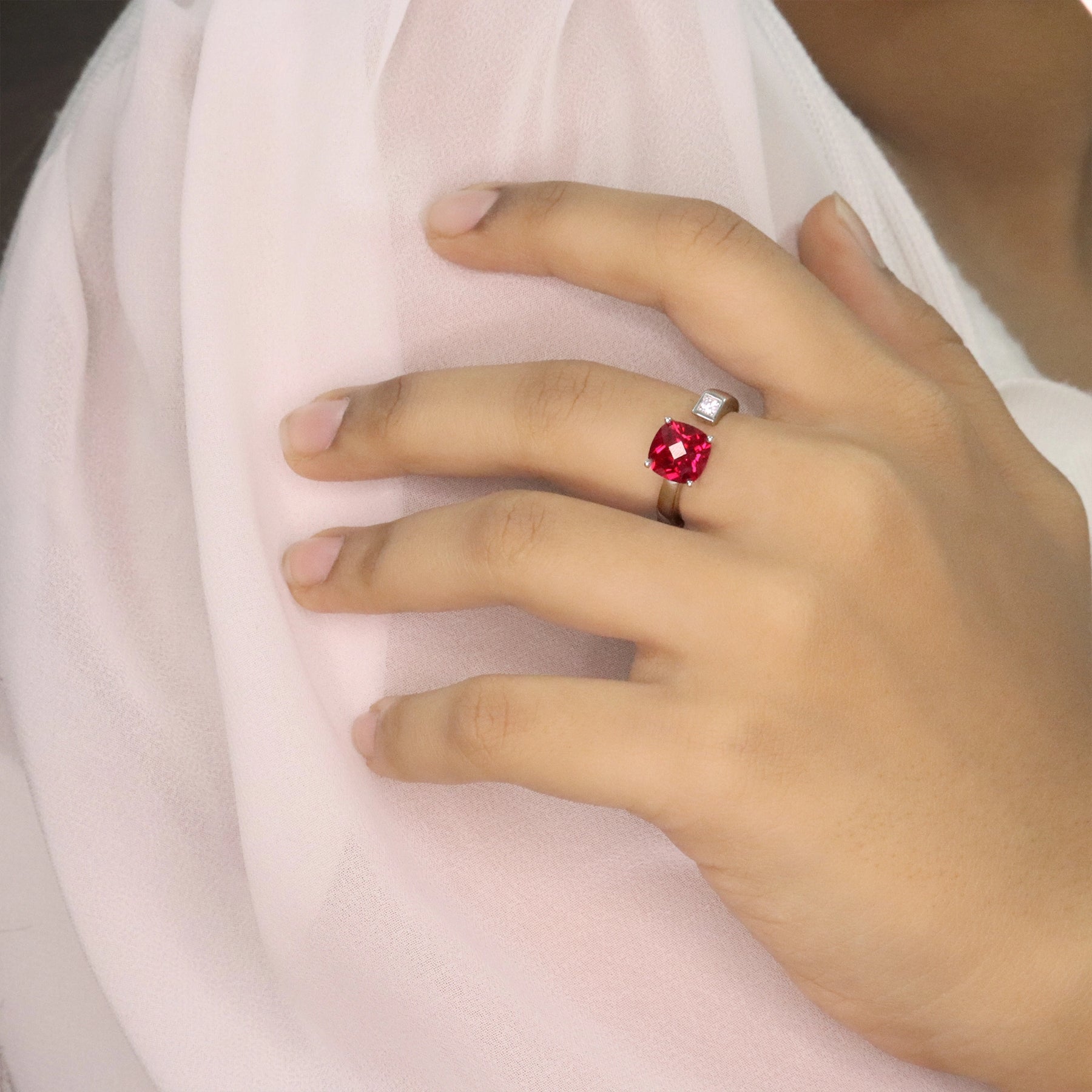 Monaco Mystic Ruby Ring