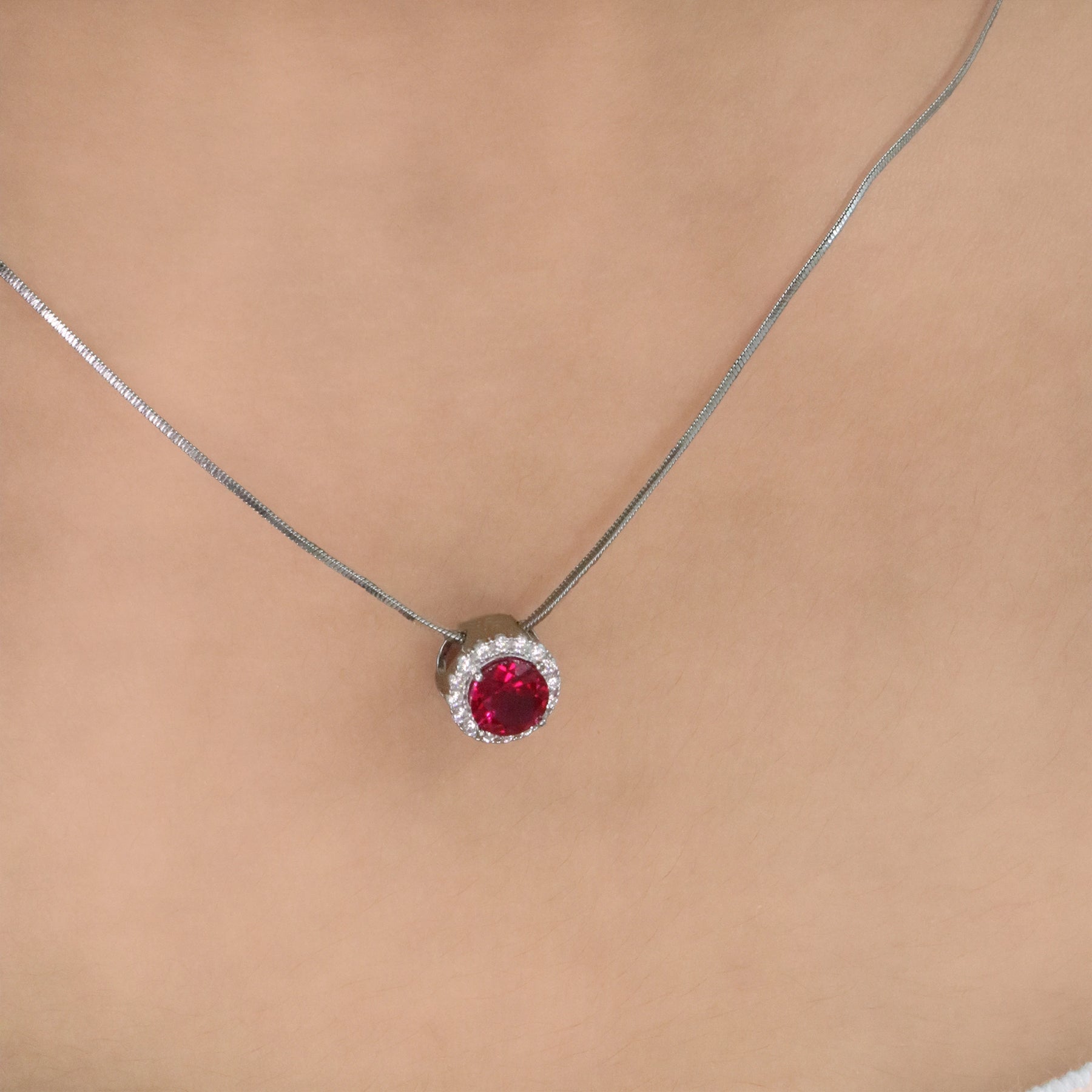 Ruby Radiance Pendant