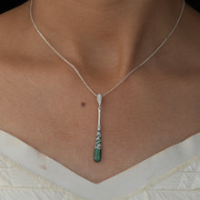 Emerald Teardrop Pendant