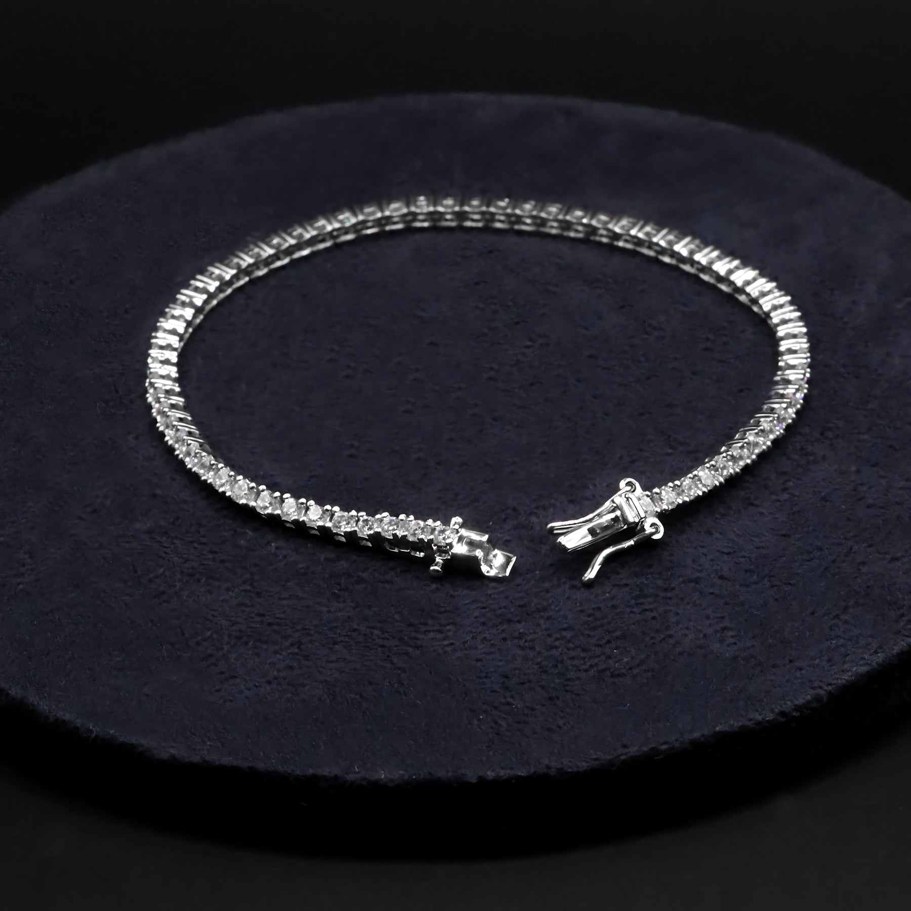 Classic Round Cut CZ Tennis Bracelet