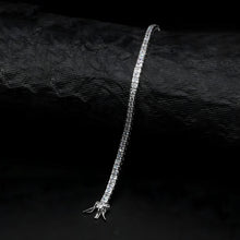 Princess Cut Square Stone Tennis Bracelet