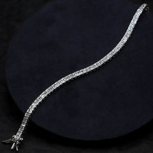 Princess Cut Square Stone Tennis Bracelet