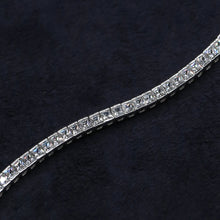 Princess Cut Square Stone Tennis Bracelet