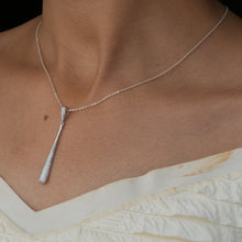 White Teardrop Pendant