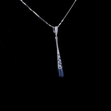 Sapphire Teardrop Pendant