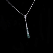 Emerald Teardrop Pendant