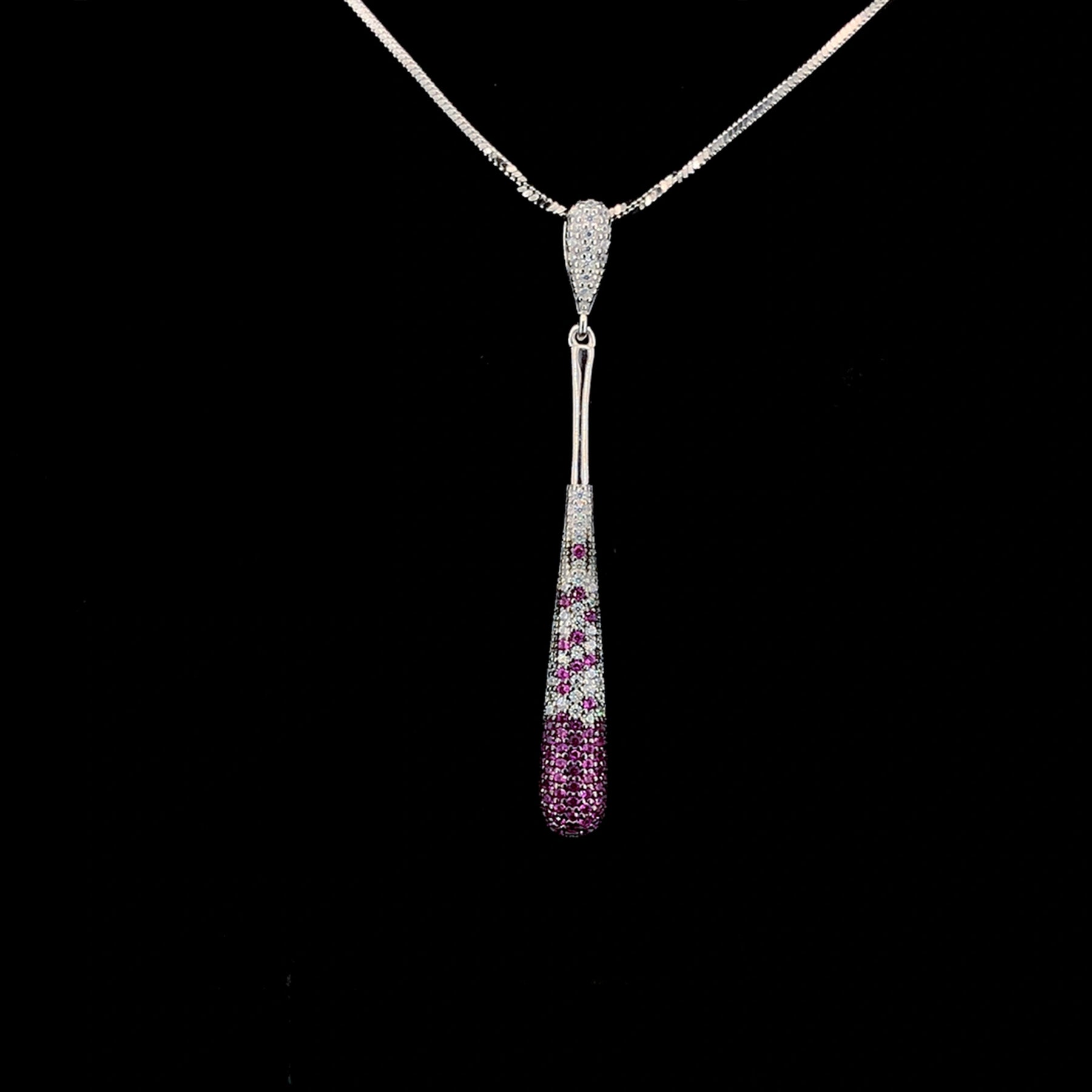 Ruby Teardrop Pendant