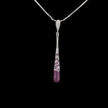 Ruby Teardrop Pendant