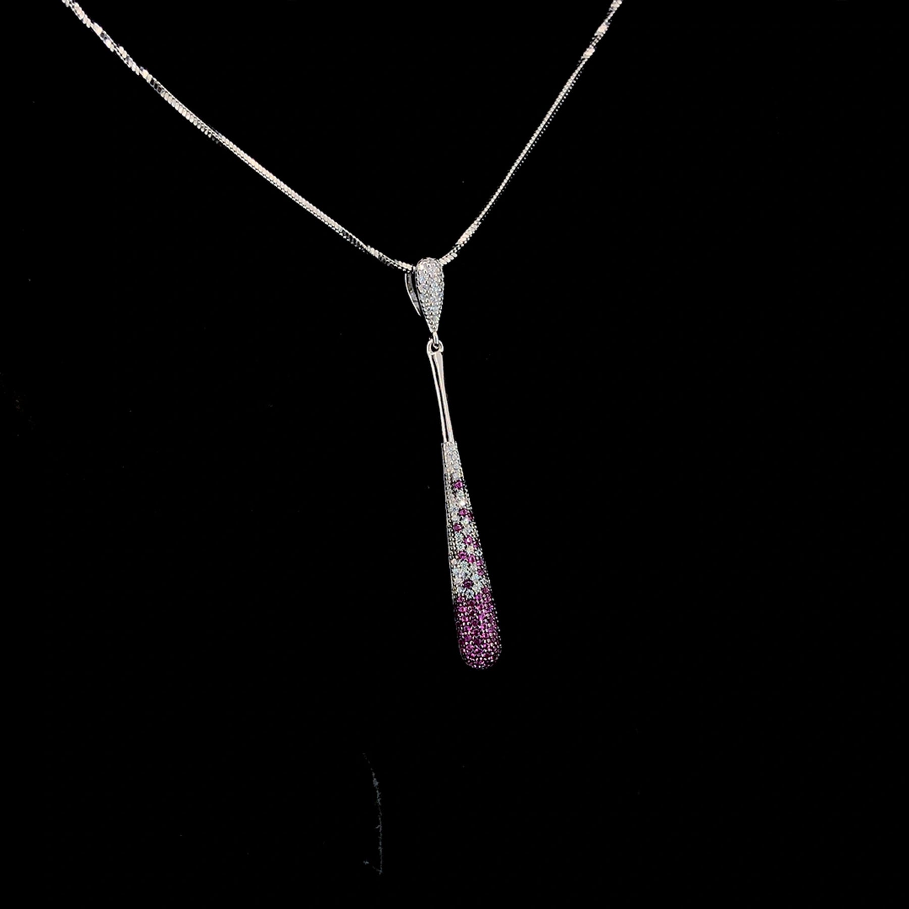Ruby Teardrop Pendant