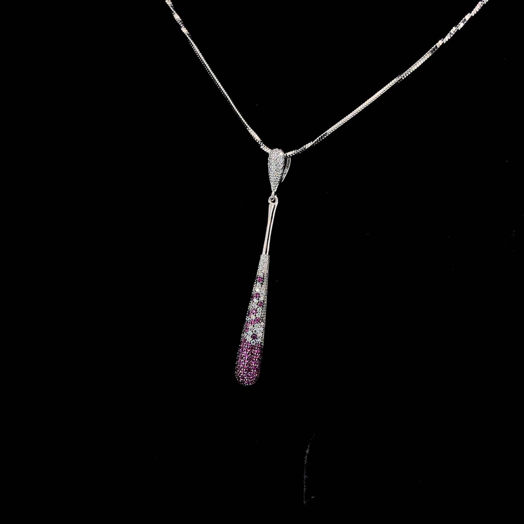 Ruby Teardrop Pendant