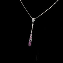 Ruby Teardrop Pendant