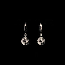 Sapphire Celestia Halo Earrings