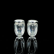 Emerald Gradient Pavé Dome Earring