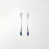 Sapphire Blue Teardrop Earrings
