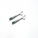 Emerald Teardrop Earrings