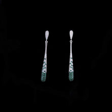 Emerald Teardrop Earrings