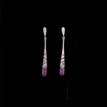 Ruby Teardrop Earrings