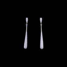Classic White Teardrop Earrings