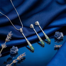 Emerald Teardrop Elegance Set