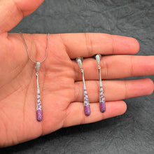 Ruby Teardrop Elegance Set