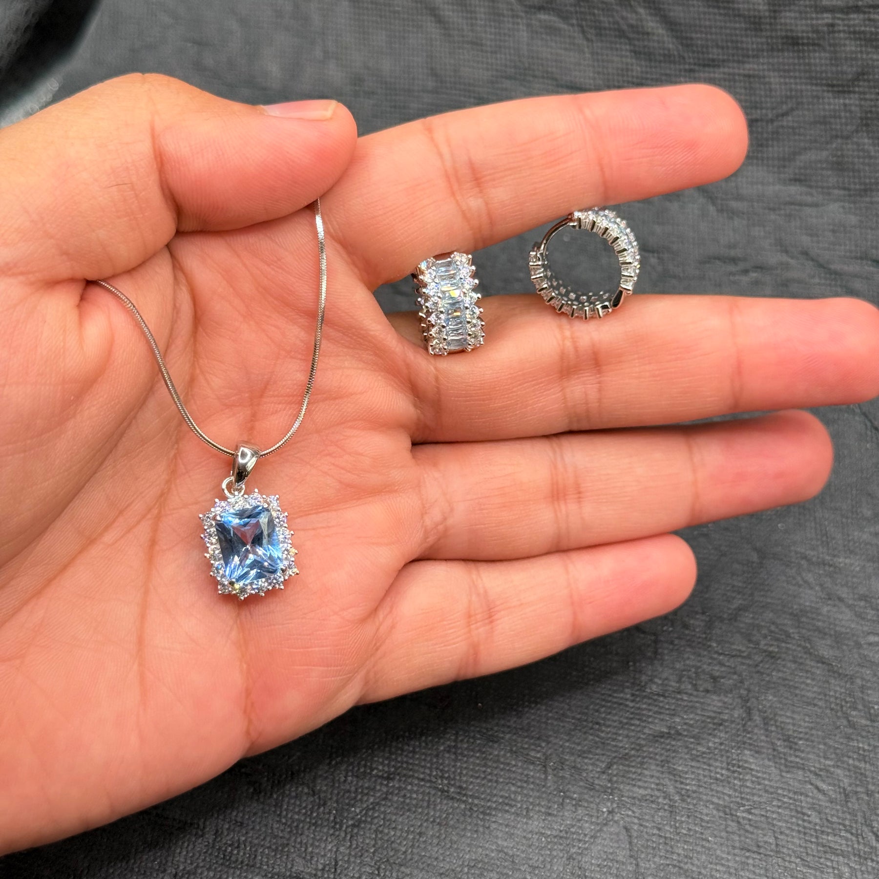 Aqua Princess Halo Elegance Set