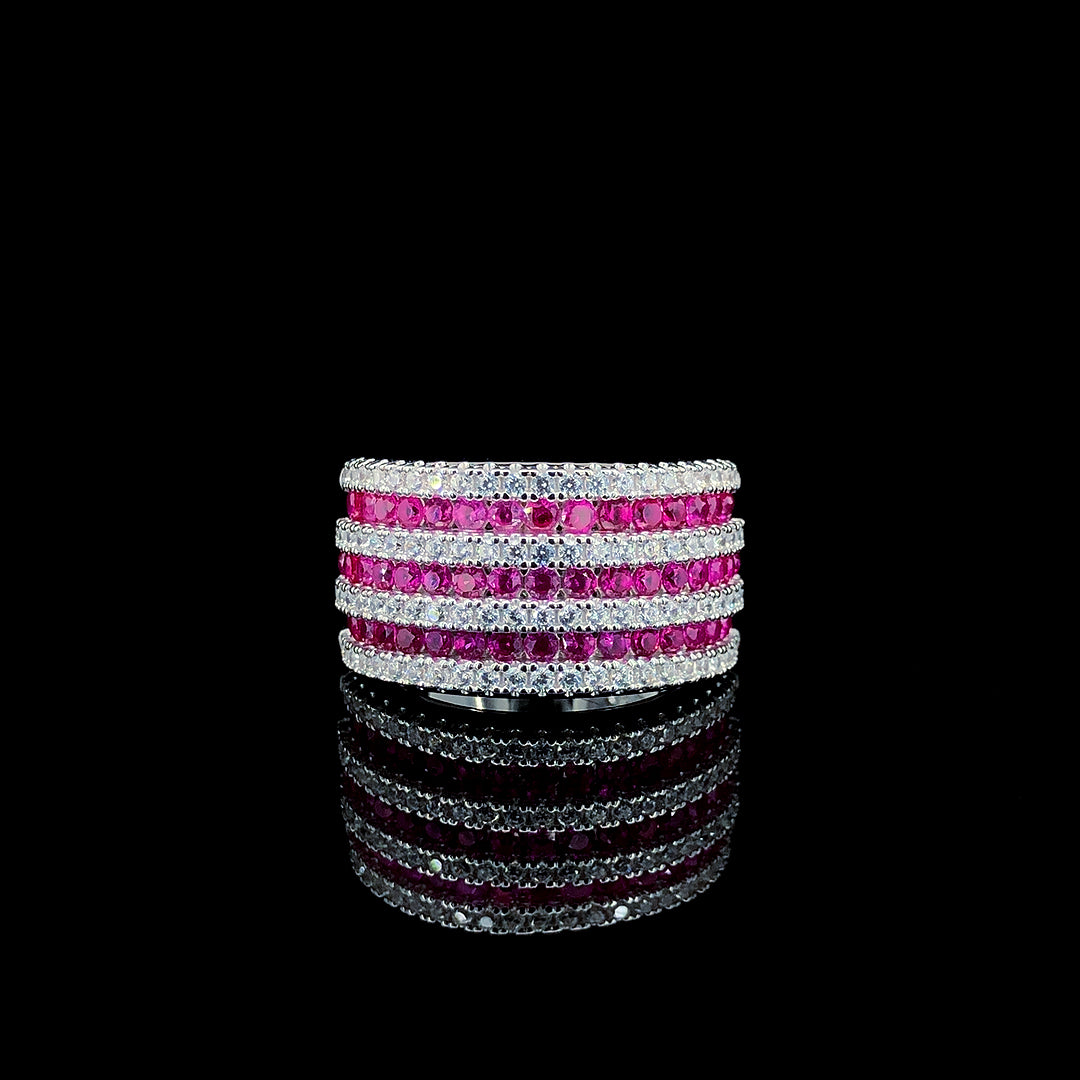 Ruby Prestige Row Channel Ring