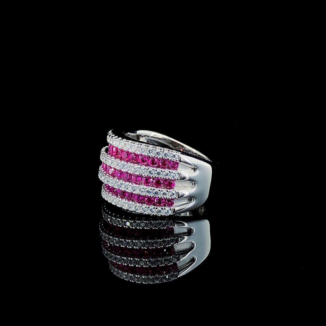 Ruby Prestige Row Channel Ring