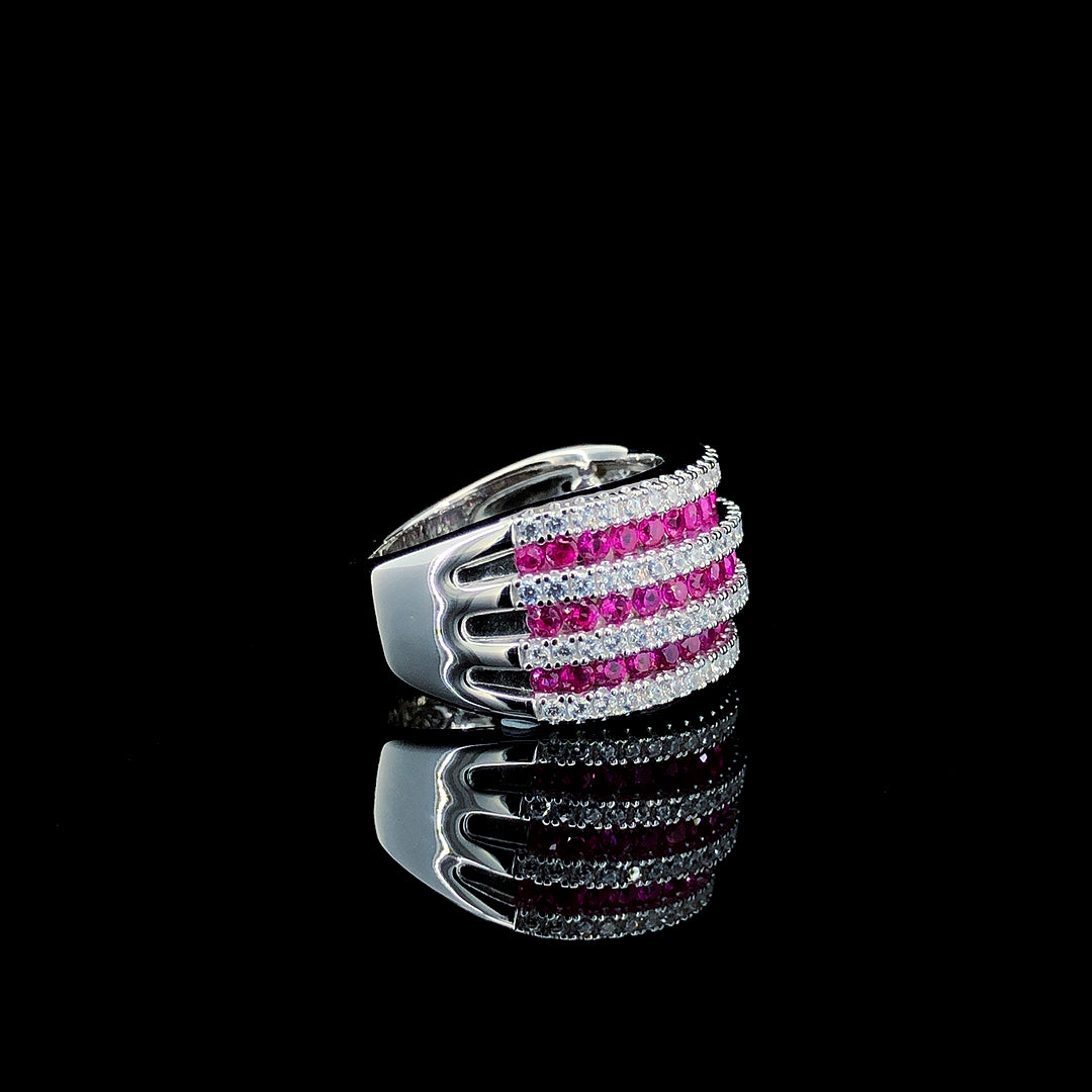 Ruby Prestige Row Channel Ring