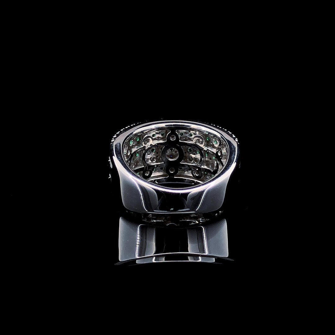 Emerald Prestige Row Channel Ring