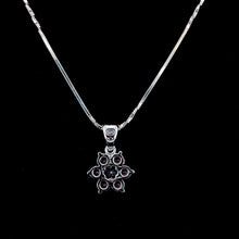 Ruby Floral Pendant