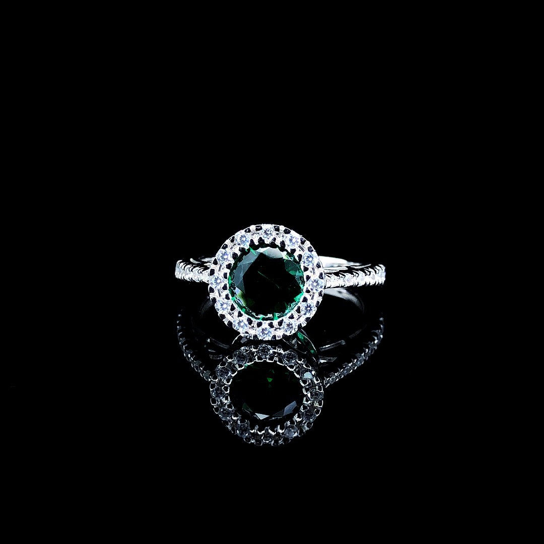 Nature’s Charm Halo Ring