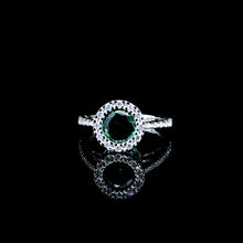 Nature’s Bloom Halo Ring