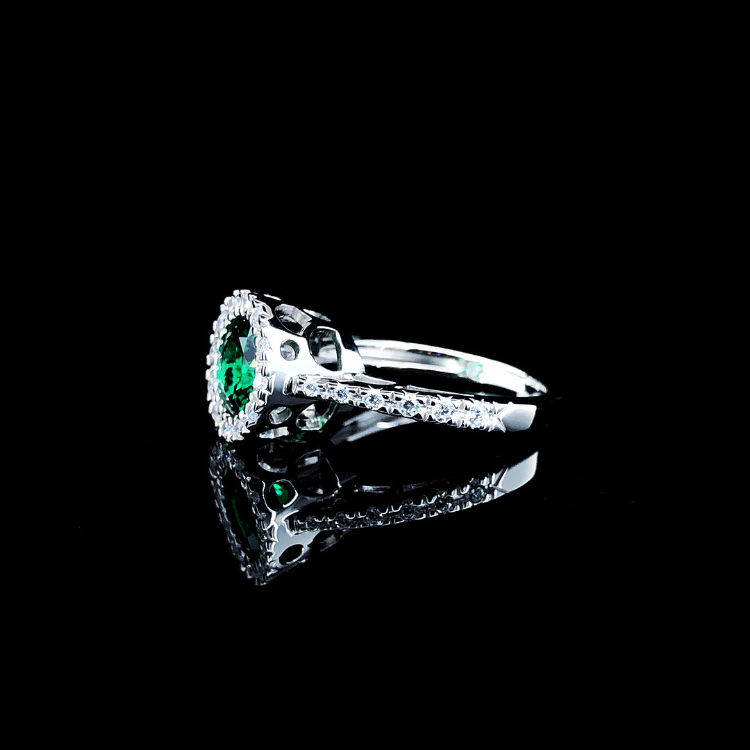 Nature’s Charm Halo Ring
