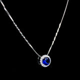 Sapphire Radiance Pendant